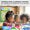 QUOKKA Educational Toys for Kids 5-7 Year Old - Vertical ABC Learning Wall Chart for Toddlers Age 3 4 6+ - Interactive Speech Therapy Poster Boy Girl - Autism Puzzle Game 8-10-12